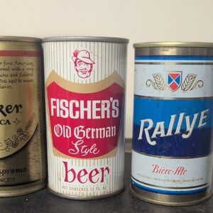 Vintage Beer Cans